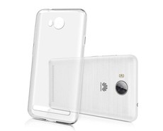 Slim Fit Protective Case with Transparent Soft Back for Huawei Y5II Y5 2