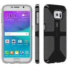Speck Galaxy S6 Candyshell Grip - Black & Gray