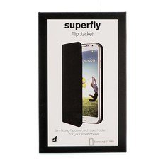 Superfly Flip Jacket for Samsung Galaxy J1 Mini - Black
