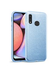 Tekron Glitter Sparkle Protective Case for Samsung Galaxy A10s - Blue