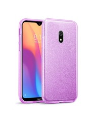 Tekron Glitter Sparkle Protective Case for Xiaomi Redmi 8A - Purple
