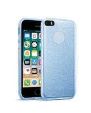 Tekron Protective Glitter Sparkle Bling Case for iPhone 5S / 5 / SE - Blue