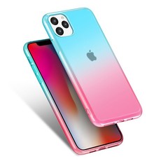 TPU Transparent Gradient Rainbow Case - iPhone 11 Pro