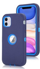 TUFF-LUV Armour-Tuff Rugged Case for Apple iPhone 11 - Navy/Blue