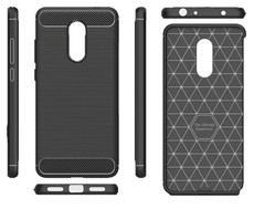 Tuff-Luv Xiaomi Redmi 5 Plus Style Shockproof and Rugged Case - Black