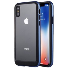 We Love Gadgets Bumper Cover for iPhone XS Max - Transparent Blue