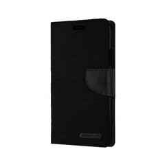 We Love Gadgets Flip Canvas Cover With Card Slots iPhone 11 Black
