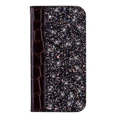 We Love Gadgets iPhone X & XS Powder Glitter Flip Leather Cover