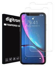 Digitronics Protective Tempered Glass for iPhone XR - Pack of 2