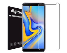 Digitronics Protective Tempered Glass for Samsung Galaxy J6 Plus