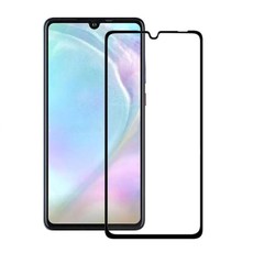 Full Cover Glass Screen Protector For Huawei P30 Lite Black