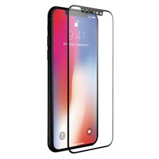 Just Mobile Xkin 3D Tempered Glass for iPhone X - Black