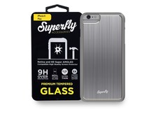 Superfly Tempered Glass & Nitro Space Grey Cover - iPhone 6 Plus / 6S Plus
