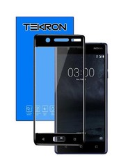 Tekron Full Coverage 5D Tempered Glass Screen for Nokia 5 - Black