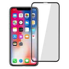 Tempered Glass Screen Protector for iPhone XR 6.1' - Black