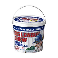 Big League Chew Gumballs Bucket - 80 Pieces