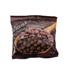 Bulk Pack 10x Waxies Chocolate Coated Peanuts 125g Packet
