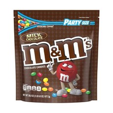 M&M Party Size Bag Milk Chocolate - 1077g