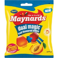 Maynards - Dual Magic Fruit Flavoured Jellies 24x125g