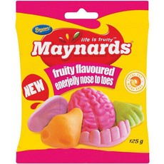 Maynards - Fruity Flavoured Nose to Toes Gums 24x125g