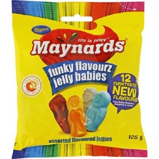 Maynards - Funky Flavourz Jelly Babies 24x125g