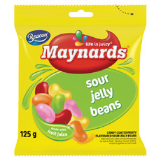 Maynards - Sour Jelly Beans 24x125g