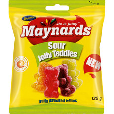 Maynards - Sour Teddies 24x125g