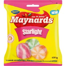 Maynards - Starlight Jellies Dessert Flavoured 24x125g