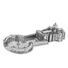 3D Metal Assembled Model St. Peter's Basilica