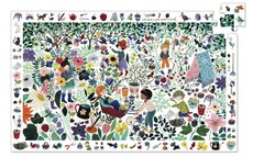 Djeco Puzzle 1000 Flowers - 100 Piece