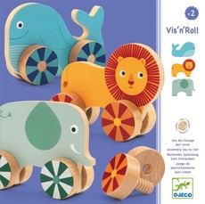 Djeco Vis N Roll Wooden Toys