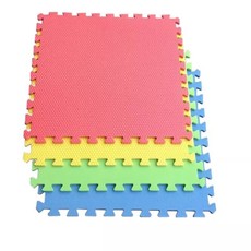 Eva Puzzle foam mat- Kids Exercise Mat Plain - 4 Pieces
