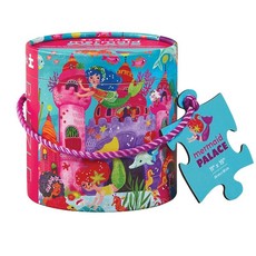 Puzzle 24 Piece Mini Canister Mermaid Palace