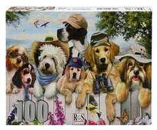 RGS Group Animals Line Up 100 piece jigsaw puzzle