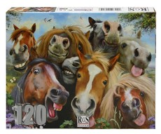 RGS Group Horse Selfie 120 piece jigsaw puzzle
