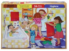 RGS Group Hygiene Wooden Puzzle - 36 Piece (A4)