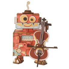 Robotime Little Performer Musical Box - 3D Wooden Puzzle Gift