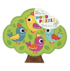 Schylling Little Classics Birds in a Tree Wooden Puzzle