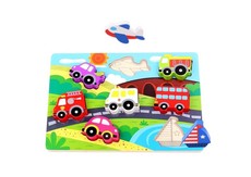 TookyToy Chunky Transport Puzzle