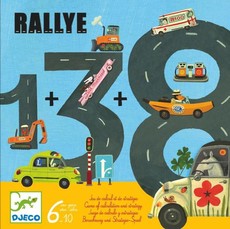 Djeco Board Game Rallye (Maths game)