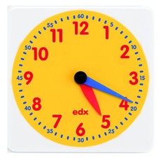 EDX Education Square Student Clock Dials: 5 Pieces