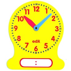 EDX Education Write & Wipe Magnetic Demo Clock