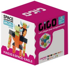 Gigo Building Cubes Series Space Adventure - Mini-Magus & Space Eagle