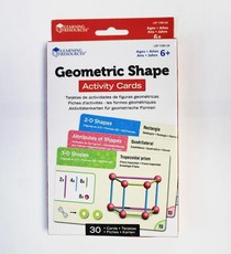 Learning Resources - Geometric Shape Activity Cards