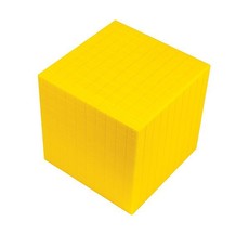 Teachers First Choice Mab Base Ten Cube Yellow