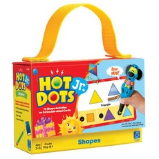 Learning Resources Hot Dots Jr. Card Set - Shapes
