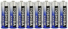 Toshiba AA Alkaline Batteries - 8's