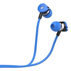 Astrum Wired Stereo Earphones with In-line Mic - Blue