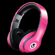 Volkano Rhythm Series Headphones - Pink