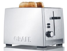Graef - 2 Slice Toaster - Silver